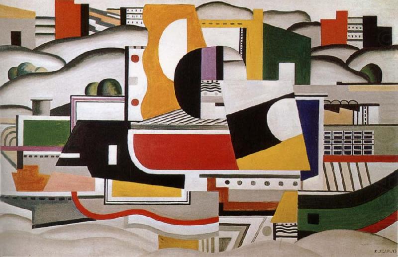 Towboat, Fernard Leger